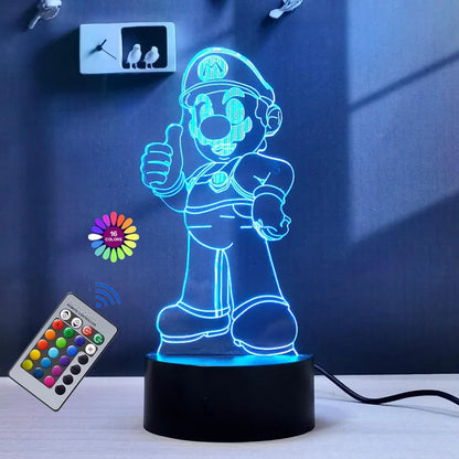 Lampe Mario Kart 3D