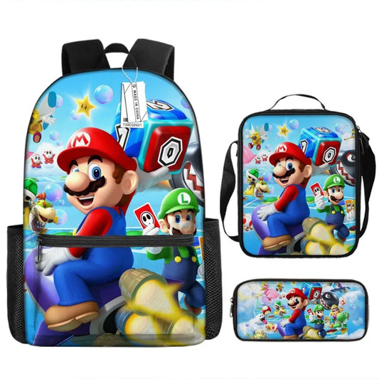 Sac + Sacoche + Trousse : Super Mario Party