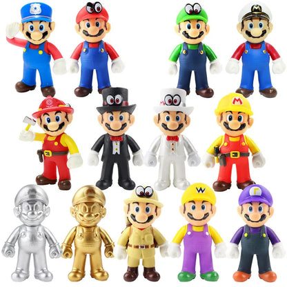 Figurine Mario Or