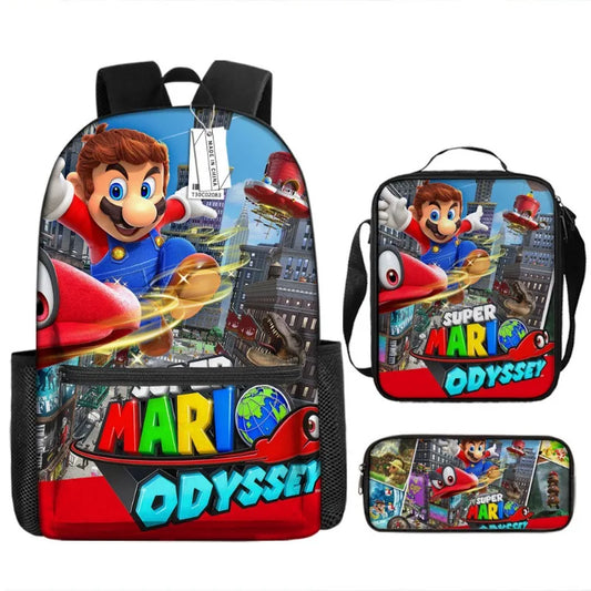 Sac + Sacoche + Trousse : Super Mario Odyssey
