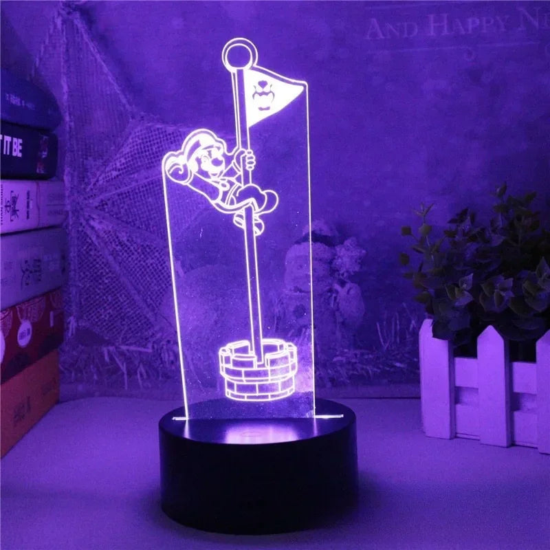 Lampe Mario Bros 3D