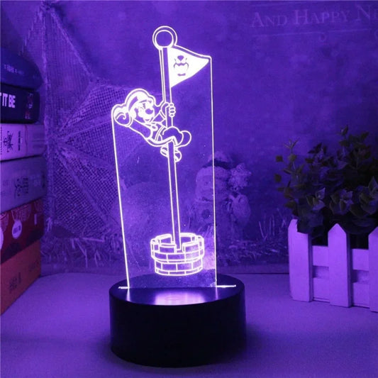 Lampe Mario Bros 3D