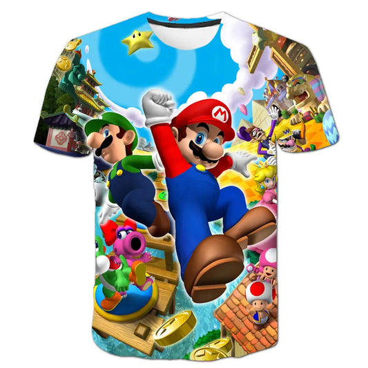 T-shirt Super Mario DS