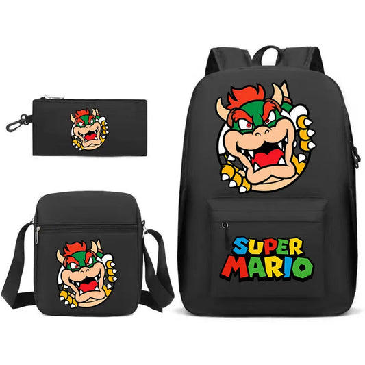 Sac + Sacoche + Trousse : Bowser