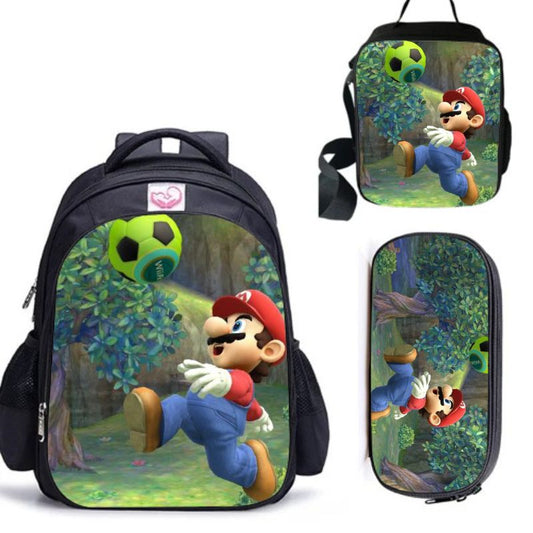 Sac + Sacoche + Trousse : Mario Football