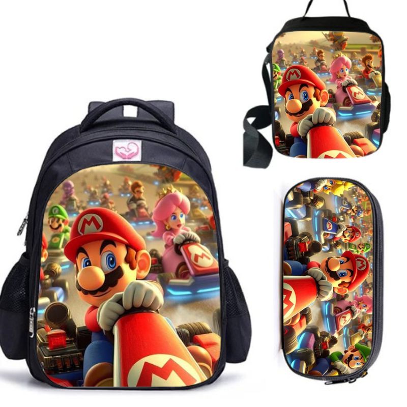 Sac + Sacoche + Trousse : Mario Kart course