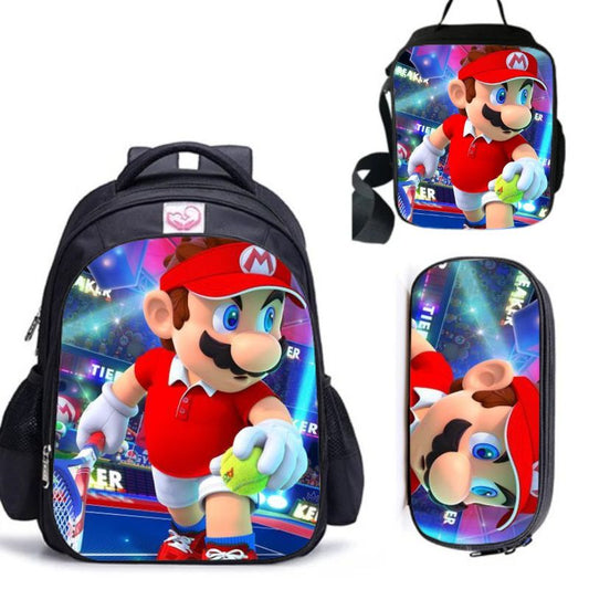 Sac + Sacoche + Trousse : Mario Tennis