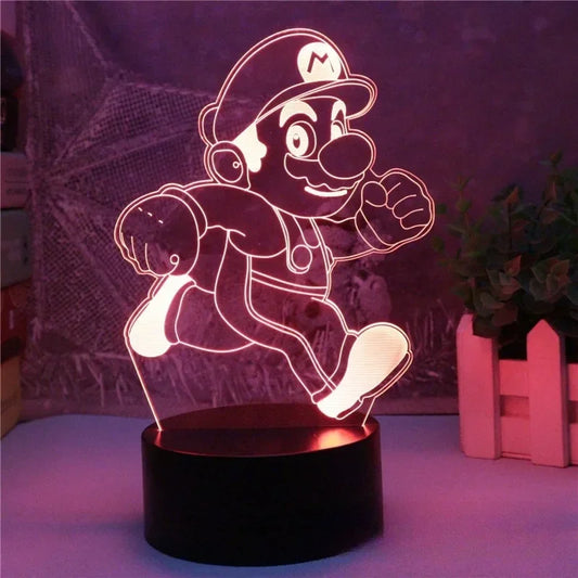Lampe 3D Mario