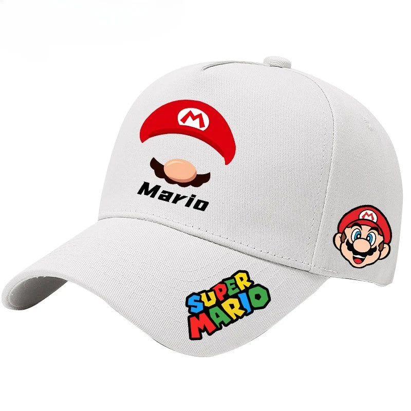 Casquette Mario Blanc