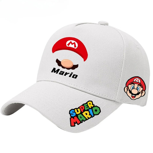 Casquette Mario Blanc