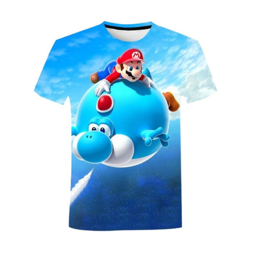 T-shirt Mario & Yoshi ballon