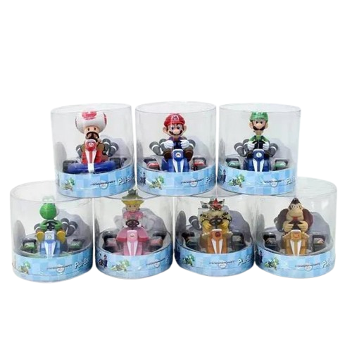 7 Figurines Mario Kart