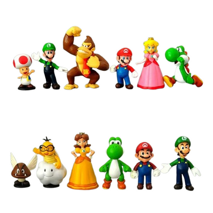 18 Figurines Mario