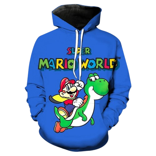 Sweat Mario & Yoshi
