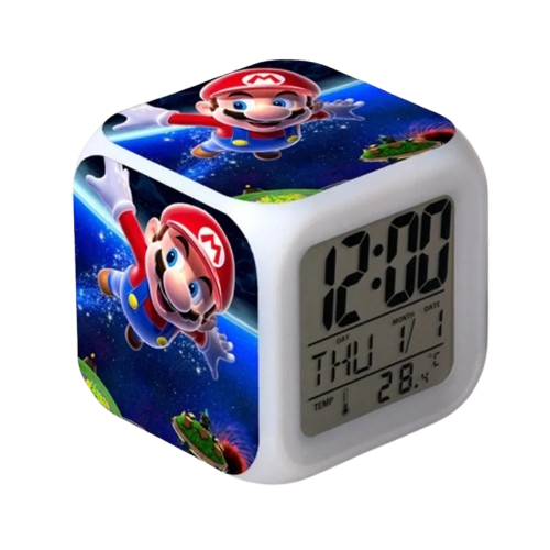 Réveil Super Mario Galaxy LED