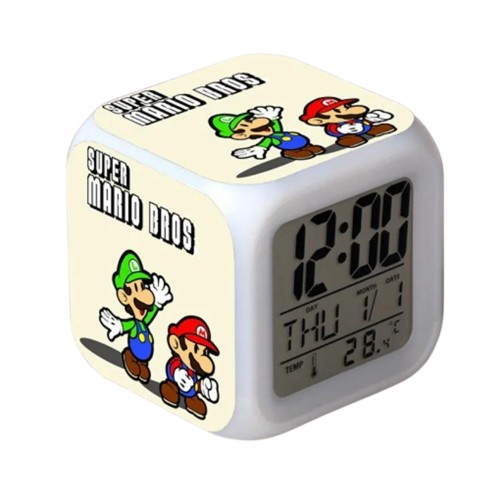 Réveil Mario Vintage LED