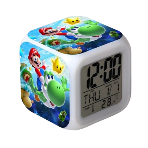 Réveil Yoshi ballon LED