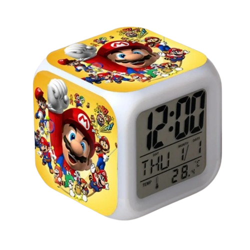 Réveil Mario transormations LED